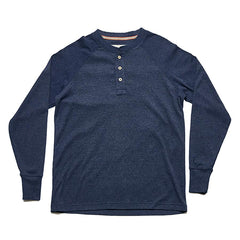 Puremeso Raglan Henley - Navy