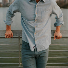 The Freeman Shirt - Light Blue