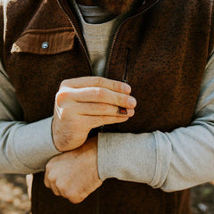Lincoln Vest - Brown
