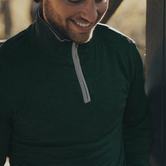 Puremeso Quarterzip - Green Gables