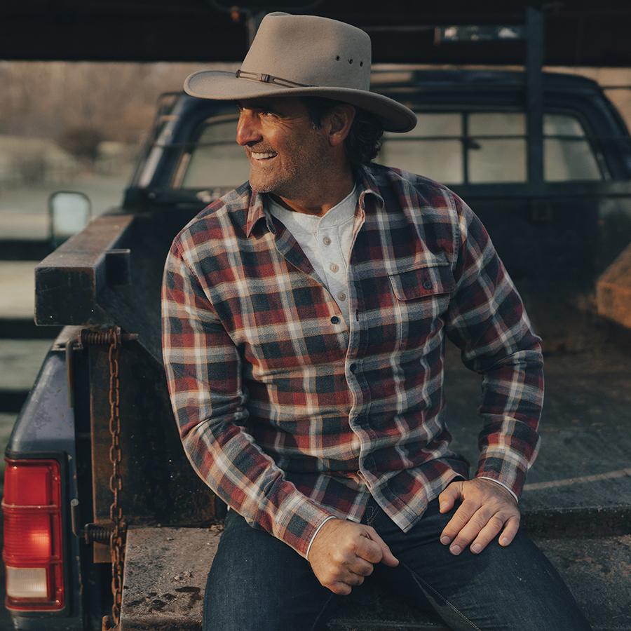 Marco Washed Twill Button Up Shirt
