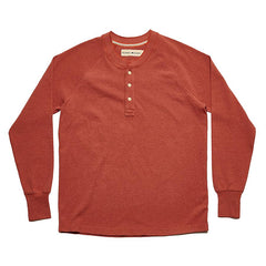 Puremeso Raglan Henley - Rust