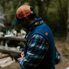 Lincoln Vest - Navy