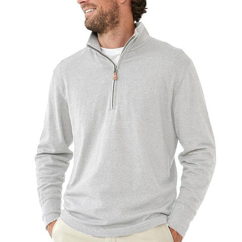 Puremeso Quarterzip - Stone