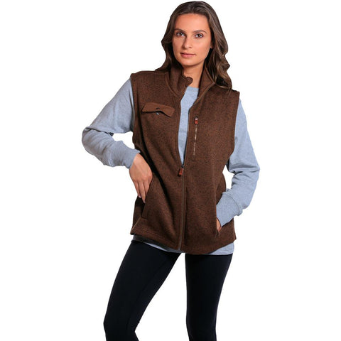 Boyfriend Lincoln Vest - Brown