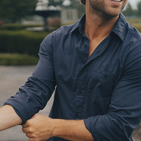 Glen Lightweight Button Up Shirt