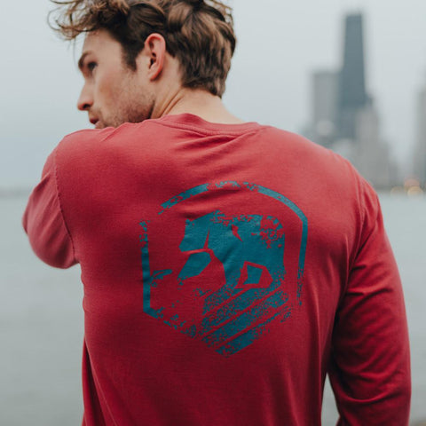 Vintage Active Wear Long Sleeve T-shirt - Autumn