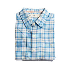 Bonita Twill Button Up Shirt - Blue