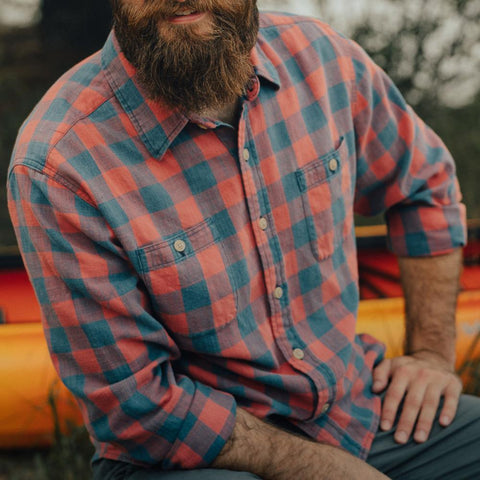 Indigo Vintage Buffalo Plaid