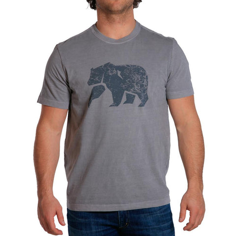 short sleeve worn in Bear T grey
