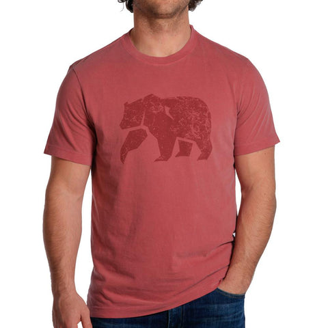 short sleeve worn in Bear T crimson