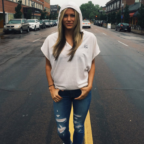 Women's Cutoff Hoodie