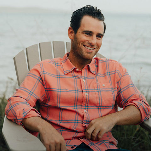Kirkwood Twill Button Up Shirt - Sunrise