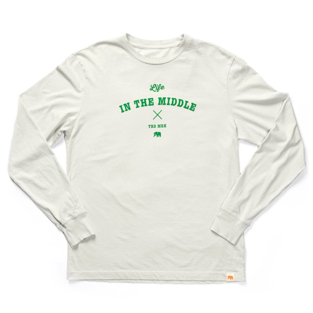 Life in the Middle Long Sleeve T - Grey