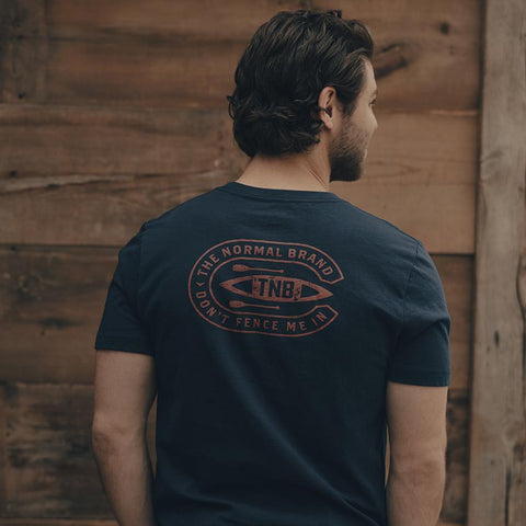 Canoe T-shirt - Navy