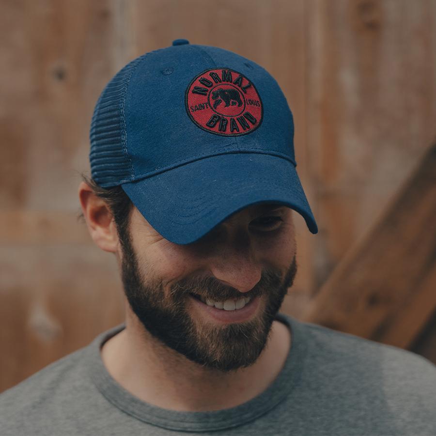 University Bear Cap - Navy