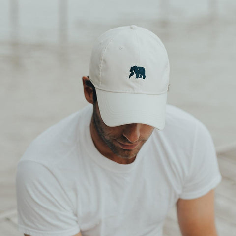The Performance Bear Cap - White