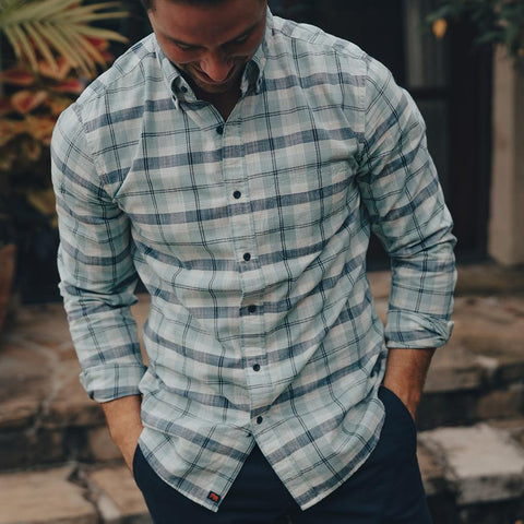 Louis Button Down Shirt - Teal