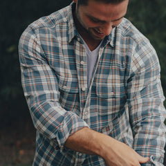 Mountain Overshirt - Mineral Blue
