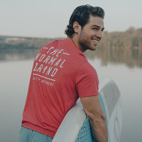 Slanted T-Shirt - Red