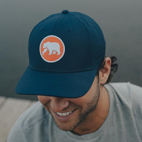 Circle Patch Performance Cap - Navy