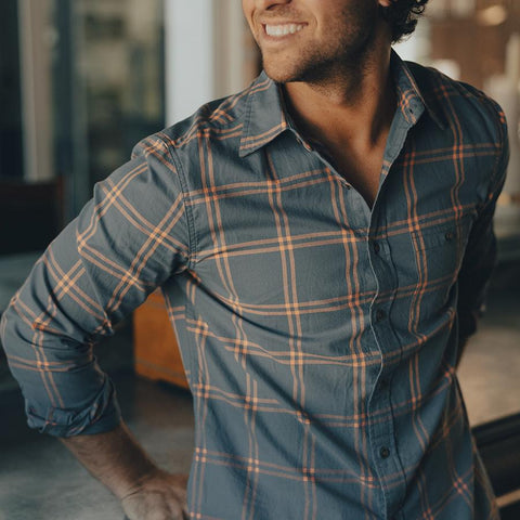 Kirkwood Button Up Shirt - Navy