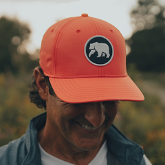 Circle Patch Performance Cap - Coral
