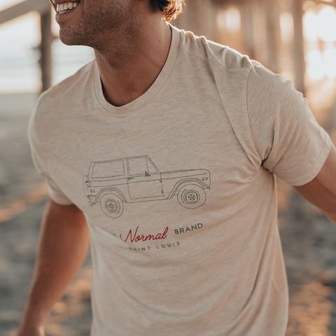Bronco T-shirt - Stone