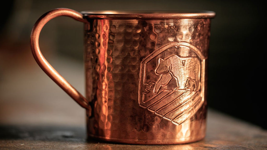 Limited Edition Active Wear Hand Engraved Copper Mug (Sold Out)