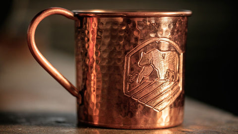 Limited Edition Active Wear Hand Engraved Copper Mug (Sold Out)
