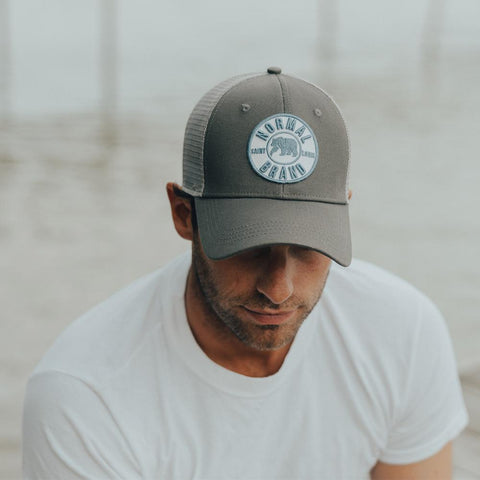 University Bear Cap - Grey