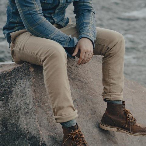 Normal Stretch Canvas Pant - Khaki