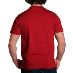 outline bear short sleeve t shirts red