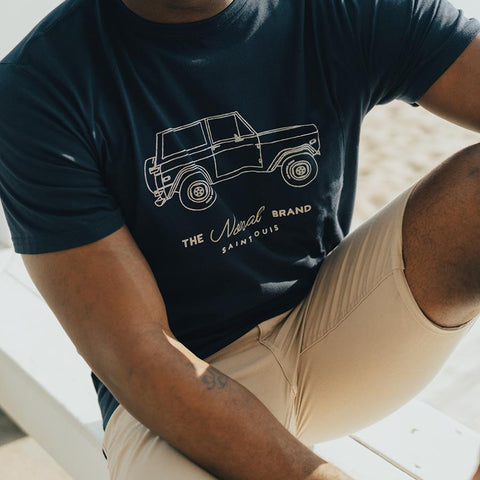 Bronco T-shirt - Navy