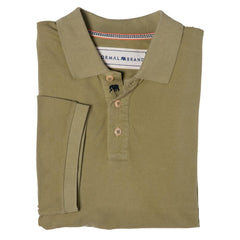 weekday stretch mens polo olive
