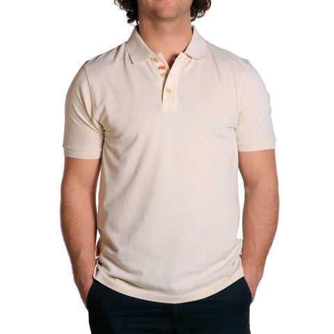 weekday stretch mens polo stone