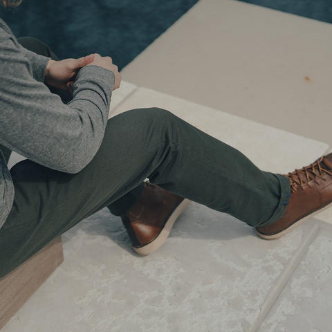 Normal Stretch Chino - Green