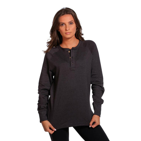 Boyfriend Puremeso Henley - Charcoal