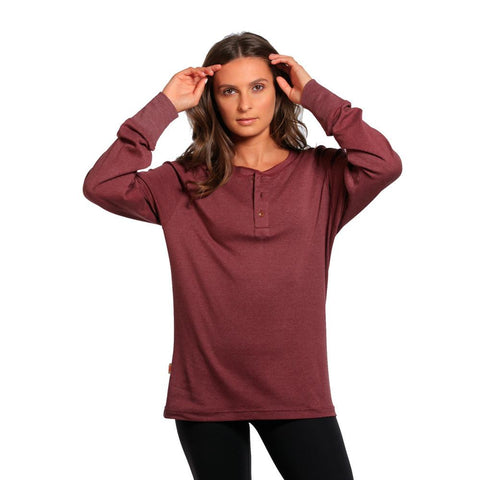 Boyfriend Puremeso Henley - Maroon