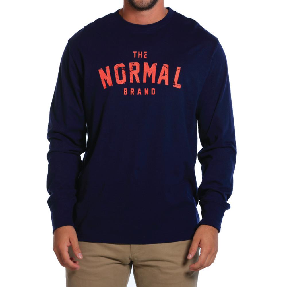 Long Sleeve Athletic Inspired T - Navy