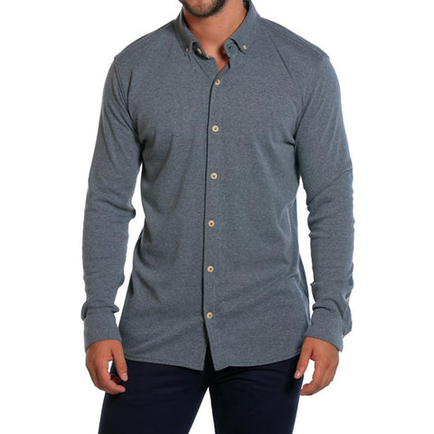Puremeso Button Up - Grey