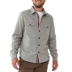 Senior Wool Shirt Jacket - Ash