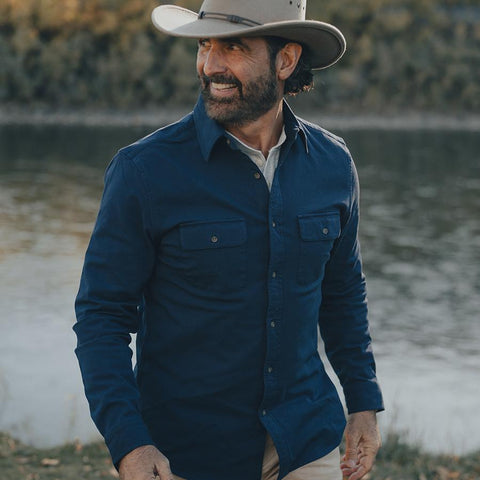 Shooter Four-Way Stretch Button Up Shirt