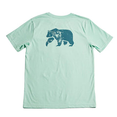 Worn in Bear Pocket T-shirt - Mint
