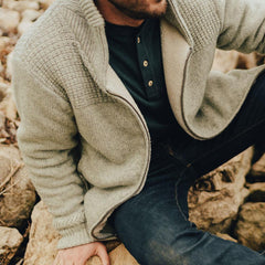 Sweater Jacket - Stone