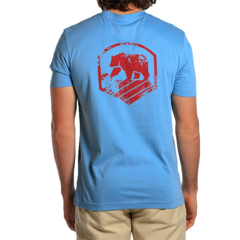 Vintage Active Wear T - Faded Denim