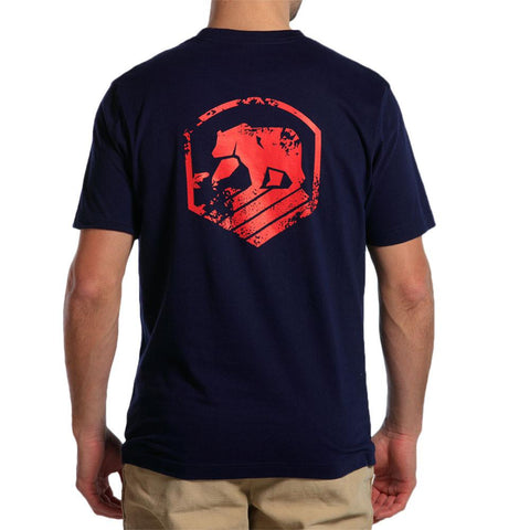 Vintage Active Wear T - Navy