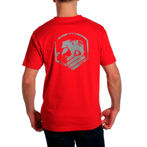 Vintage Active Wear T - Pigment Red