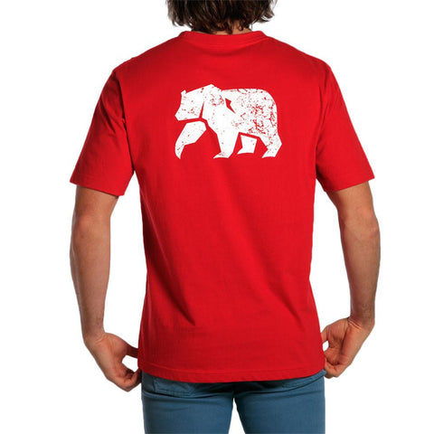 Vintage Bear T - Pigment Red