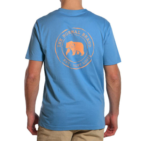 Vintage Circle Back T - Faded Denim